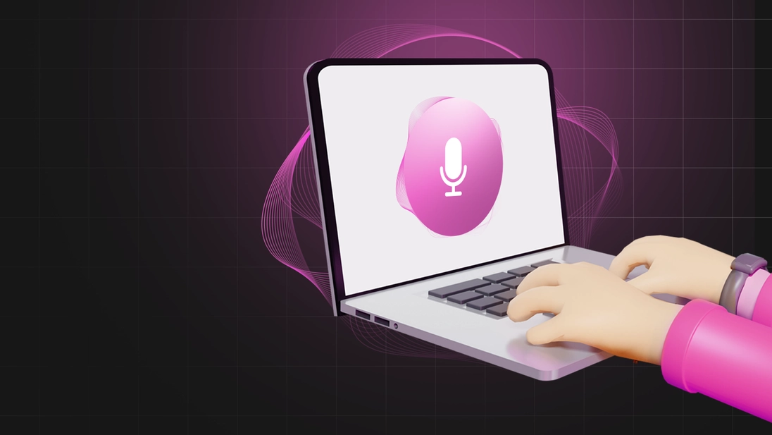 Enterprise Voice AI Illustration